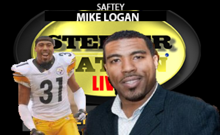 STEELER SUPERBOWL CHAMPION SAFETY MIKE LOGAN STOPS BY SNL1933 SET