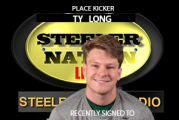 Check Steelers recent addition reserve/future contract Ty Lon g stops by SNL1933