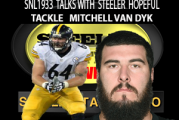 Steeler Hopeful(currently Practice Squad) Mitchell Van Dyk