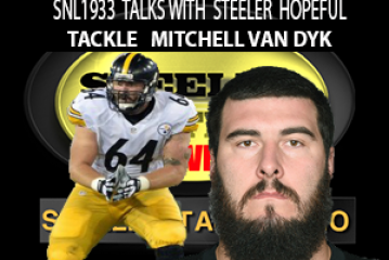 Steeler Hopeful(currently Practice Squad) Mitchell Van Dyk